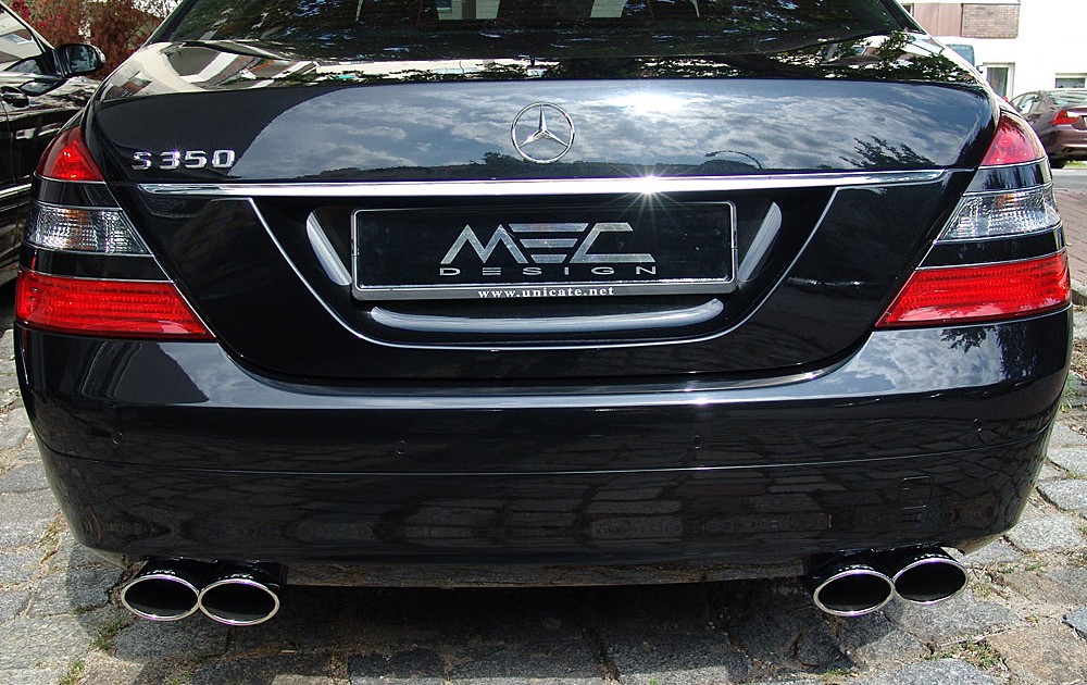 MEC Design with Sports rear muffler (none AMG)