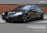 W221 V221 S-Class Mercedes Tuning AMG Bodykit Wheels Exhaust Spacer Carbon