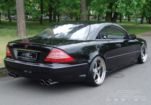 W215 C215 CL Mercedes Tuning AMG Bodykit Felgen Auspuff Spurverbreiterung Carbon