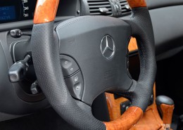 W215 C215 CL Mercedes Tuning AMG Interieur Carbon Leder