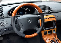 W215 C215 CL Mercedes Tuning AMG Interior Carbon Leather