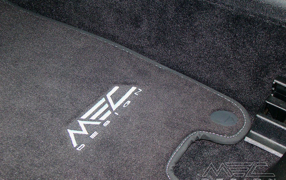 MEC Design floor mats in precious velours, 2 Pieces