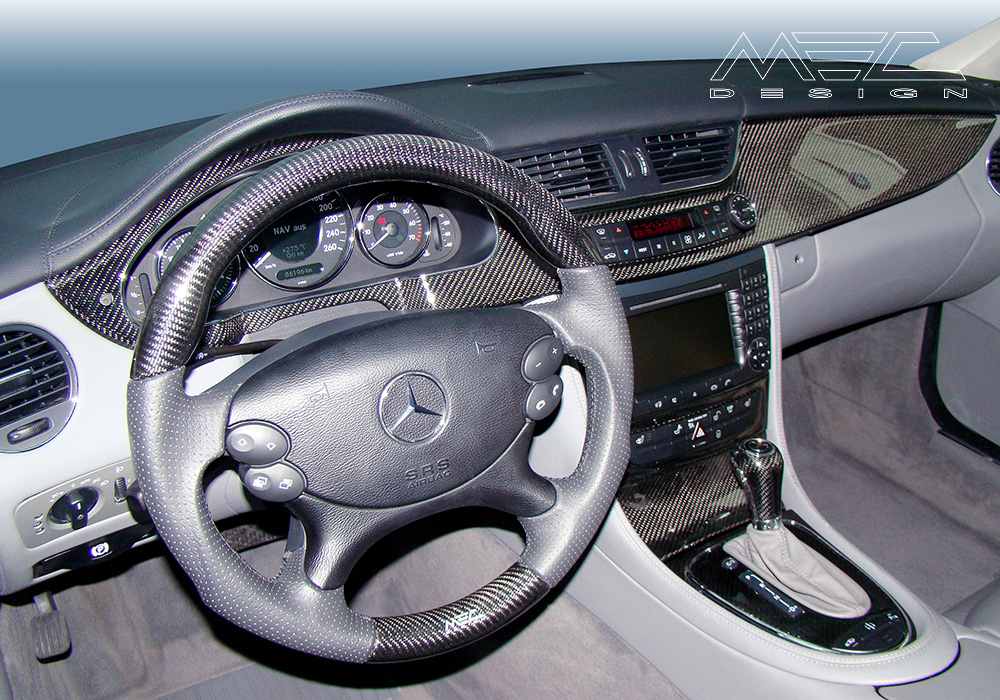 3D ausgeformte Innenraum Auto Bodenmatte für Mercedes-A4 Cls W219 schwarz -  .de