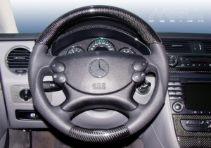 W219 CLS Mercedes Tuning AMG Interior Carbon Leather