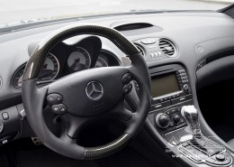 R230 SL Roadster Mercedes Tuning AMG Interior Carbon Leather