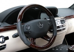 C216 W216 CL Mercedes Tuning AMG Interior Carbon Leather