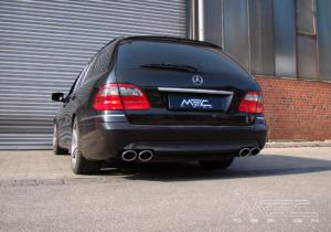 W211 S211 E-Klasse Mercedes Tuning AMG Bodykit Felgen Auspuff Spurverbreiterung Carbon