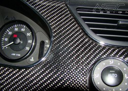 W219 CLS Mercedes Tuning AMG Interieur Carbon Leder