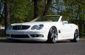R230 SL Roadster Mercedes Tuning AMG Bodykit Wheels Exhaust Spacer Carbon