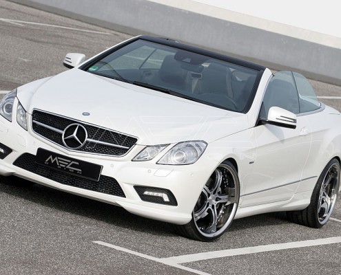 E350CDI with mecxtremeIII 1pc. Wheel Satin Black Edition and Exhaust