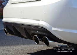 Rear Diffuser (pre-facelift). Only for vehicles with AMG Rear Bumper/AMG Styling package (Original insert will be swapped against our Diffusor).