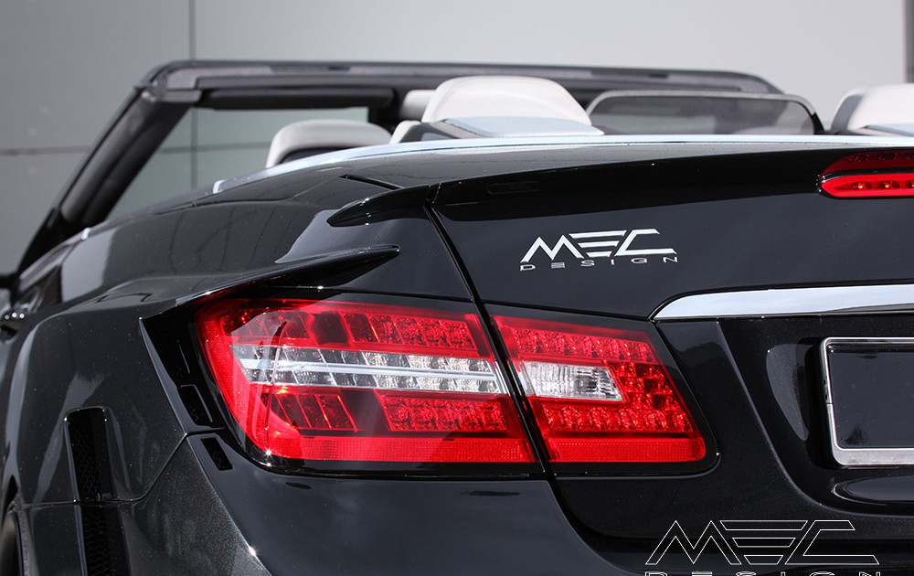 TFS Rear Trunk Spoiler Lip For Mercedes A207 C207 Convertible & Coupe – 5853354451 – OEM Fit Flexi Spoiler
