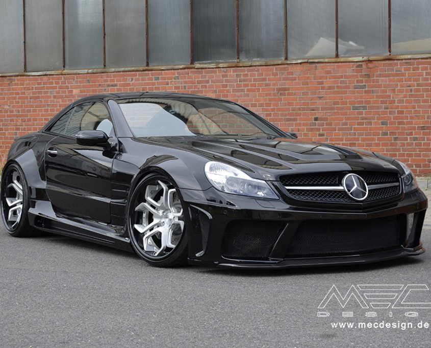 SL55 AMG with CC5 wheels – MEC Design