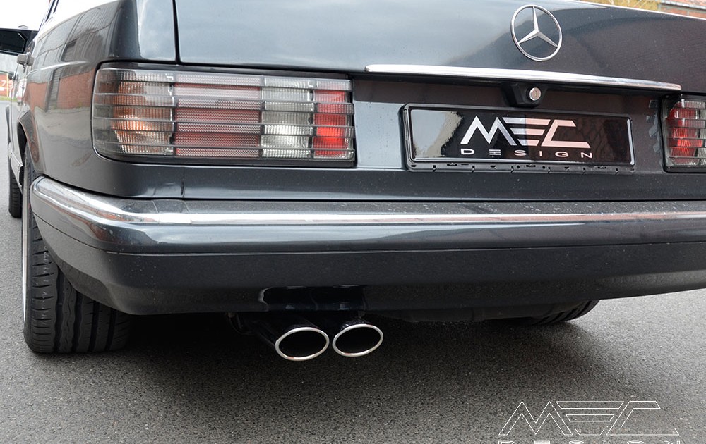 W126 SE SEL SEC Klasse Mercedes Tuning AMG Bodykit Felgen Auspuff Spurverbreiterung Carbon