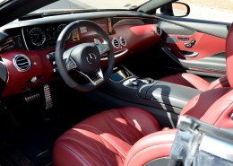 C217 A217 S Coupé S63 S65 Mercedes Tuning AMG Interieur Carbon Leder