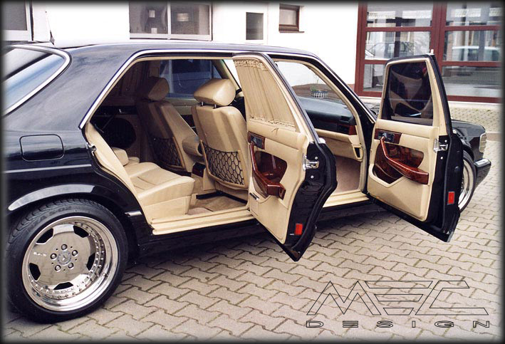 W126 SE SEL SEC Class Mercedes Tuning AMG Interior Carbon Leather