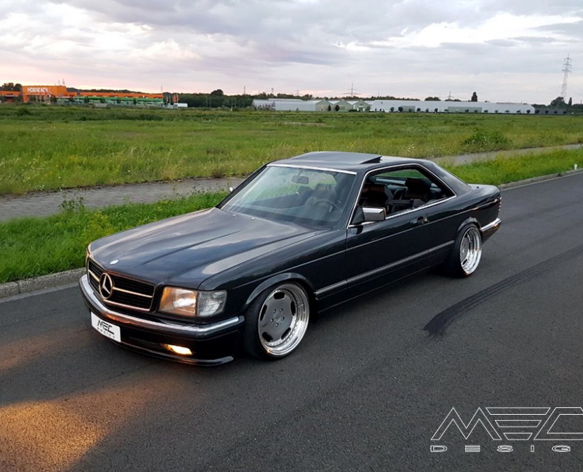 W126 500SEC mit mecxtreme1 Felgen – MEC Design